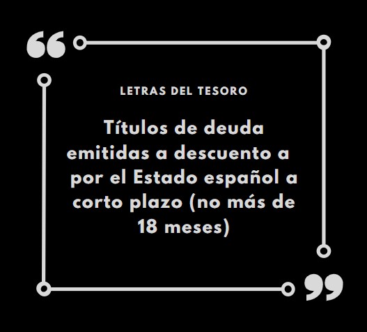 Letras del Tesoro Finanzas sin miedo